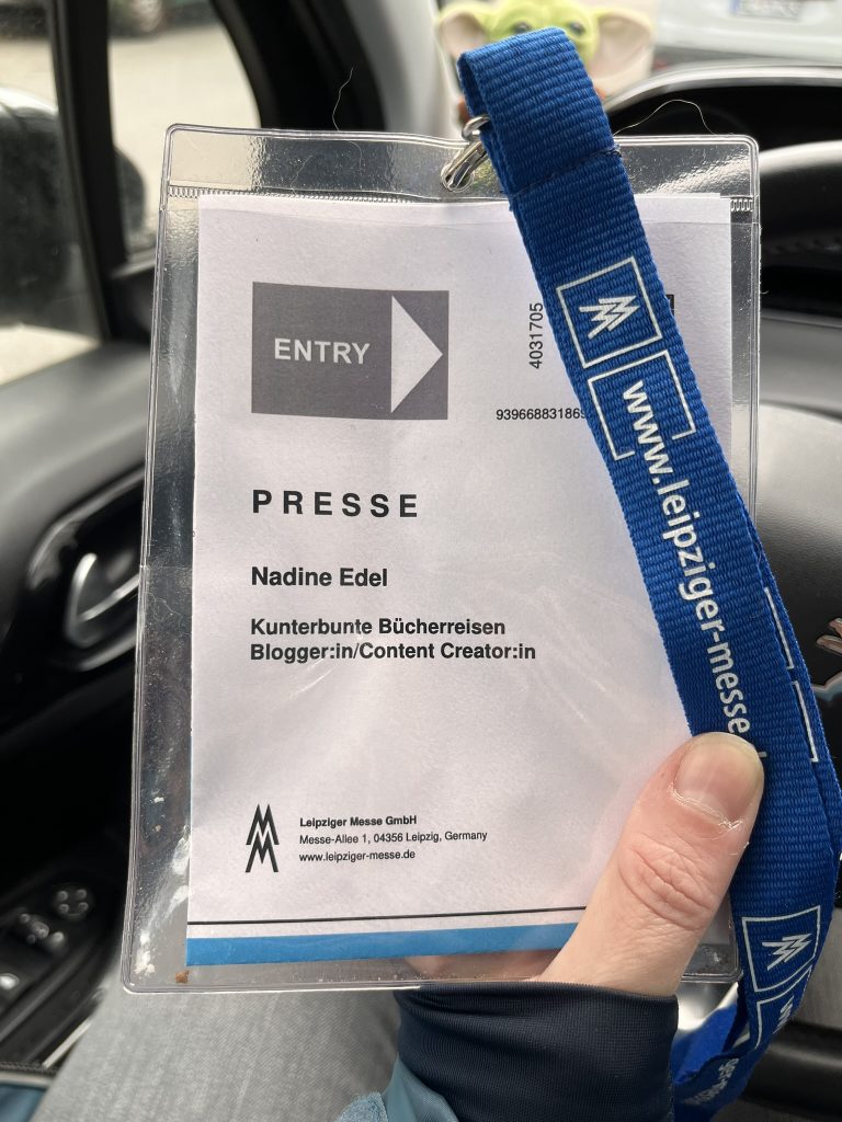 Pressausweis Leipziger Buchmesse für Kunterbunte Bücherreisen